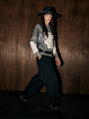Rockett St George Monochrome Bandana Print Jumper - Image 4 of 5