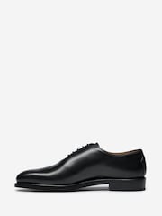 Oliver Sweeney Black Calf Leather Wholecut Shoes - Image 2 of 5