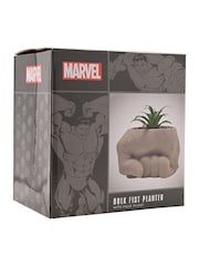 Marvel White Hulk Fist Planter With Faux Plant - Image 4 of 4