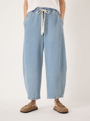 Hush Supersoft Jackson Barrel Leg Jeans - 圖片 2/6