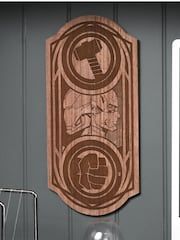 Marvel Brown Wall Plaque - Image 1 of 4