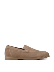 Jones Bootmaker Sand Suede Raiden Suede Loafers - Image 1 of 5