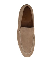 Jones Bootmaker Sand Suede Raiden Suede Loafers - Image 4 of 5