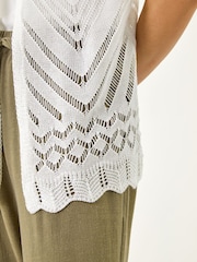 Roman Petite Pointelle-Strickjacke - Bild 5 von 5