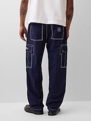 Gap x Awake NY Blue Cargo Baggy Joggers - Image 2 of 6