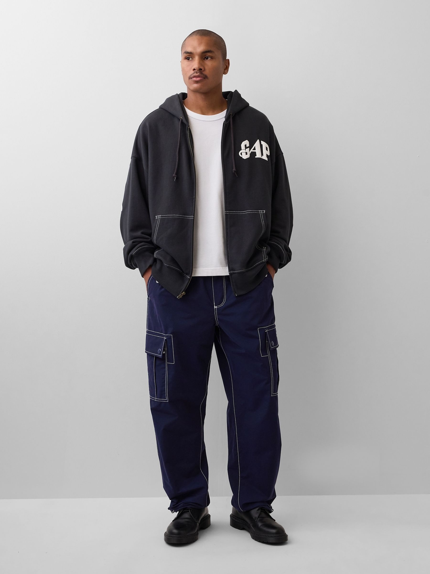Buy Gap x Awake NY Blue Cargo Baggy Joggers from the Next UK