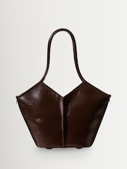 Hereu Studio Dark Brown Calella S Shoulder Bag - Image 1 of 6