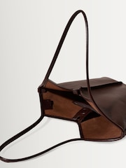Hereu Studio Dark Brown Calella S Shoulder Bag - Image 3 of 6