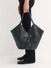 Hereu Studio Black Coloma Leather Bag - Image 2 of 7