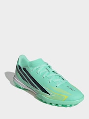 adidas Green F50 Club Turf Football Boots - Image 3 of 9
