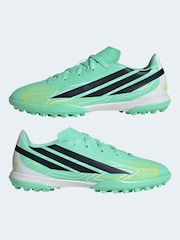 adidas Green F50 Club Turf Football Boots - Image 5 of 9