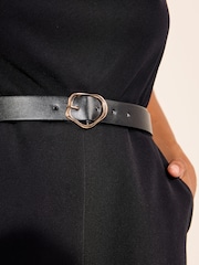 Friends Like These Cowl Neck Belted Jumpsuit - Obrázek 4 z 5