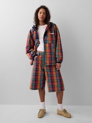 Plaid Canvas Baggy Shorts - Bild 5 von 6