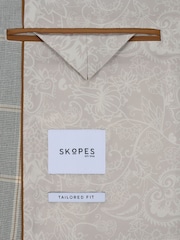 Skopes Grey Burkart Check Tailored Fit Jacket - Image 11 of 11