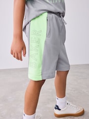 Baker by Ted Baker Green/Grey Colourblock T-Shirt and Shorts Set - Image 3 of 11