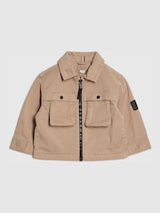 River Island Natural Tech Shacket - Image 1 of 4