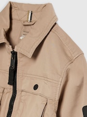 River Island Natural Tech Shacket - Image 4 of 4