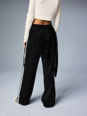 adidas Originals Black Lace 2 in1 Firebird Loose Trousers - Image 5 of 9