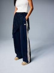 adidas Originals Navy Lace 2 in1 Firebird Loose Trousers - Image 1 of 8