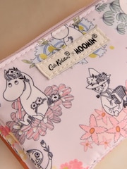 Cath Kidston Light Blue Moomin Flower Clouds Double Zip Purse - Image 3 of 4
