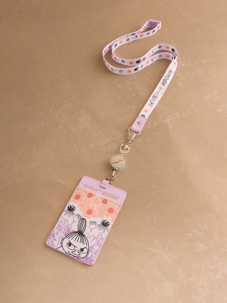 Cath Kidston Pale Pink Moomin Little My Lanyard - Image 1 of 3 Cath Kidston Pale Pink Moomin Little My Lanyard - Image 1 of 3