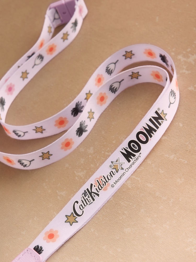 Cath Kidston Pale Pink Moomin Little My Lanyard - Image 3 of 3 Cath Kidston Pale Pink Moomin Little My Lanyard - Image 3 of 3