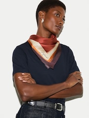 Jigsaw Navy Supima Cotton Crew Neck T-Shirt - Image 2 of 5