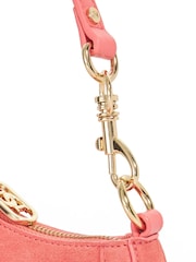 Dune London Pink Supportive Turn Lock Micro Bag - Image 5 of 5