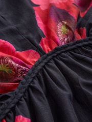B by Ted Baker Robe caftan de plage en lin Mélange en viscose - Image 9 de 10