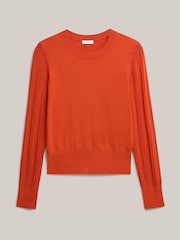 Hobbs Orange Dianna Jumper - Image 4 of 4