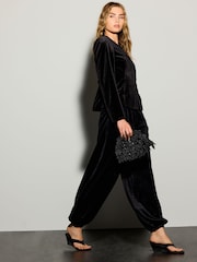 Black Balloon Leg Trousers - Image 2 of 8