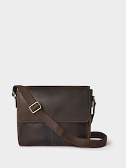 Osprey London Brown The Jenson Leather Satchel - Image 1 of 5