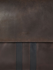 Osprey London Brown The Jenson Leather Satchel - Image 5 of 5