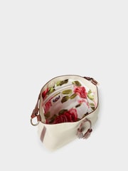 Osprey London Cream The Classic Savanna Leather Hobo Bag - Image 5 of 5