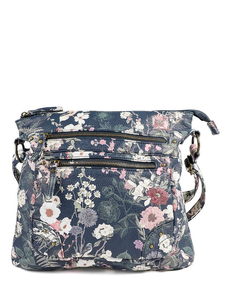 כחול כהה - Pavers תיק עם רצועה צולבת - תמונה 2 מתוך 4 כחול כהה - Pavers תיק עם רצועה צולבת - תמונה 2 מתוך 4