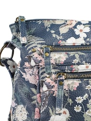 כחול כהה - Pavers תיק עם רצועה צולבת - תמונה 3 מתוך 4