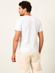 FatFace White 5 Pack Short Sleeve T-Shirts - Image 3 of 8