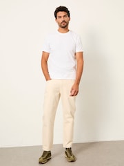 FatFace White 5 Pack Short Sleeve T-Shirts - Image 5 of 8
