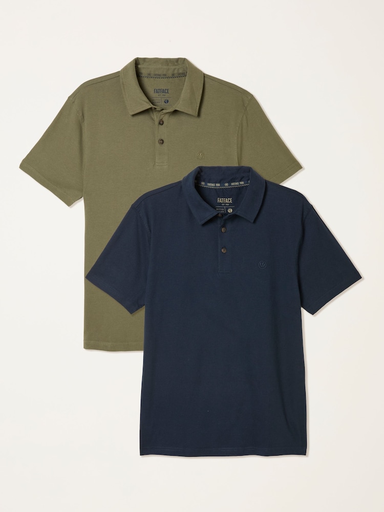 FatFace Polo Shirts 2 Pack - Slika 1 od 7