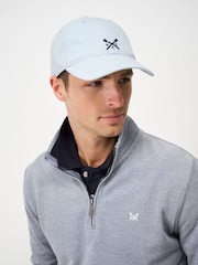 Crew Clothing Blue Cotton Cap - Image 3 of 3