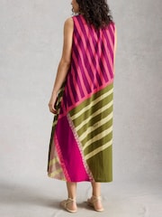 White Stuff Pink Aggie Maxi Dress - Image 2 of 6