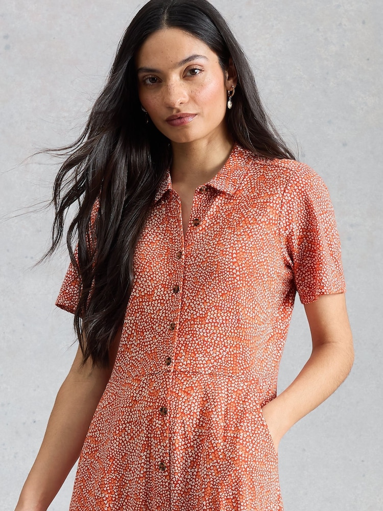 white stuff rua jersey shirt dress Buy Red from Next USA Rua midi dress