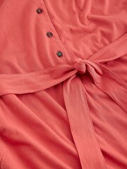 White Stuff Pink Isabella Jersey Jumpsuit - Image 6 of 6