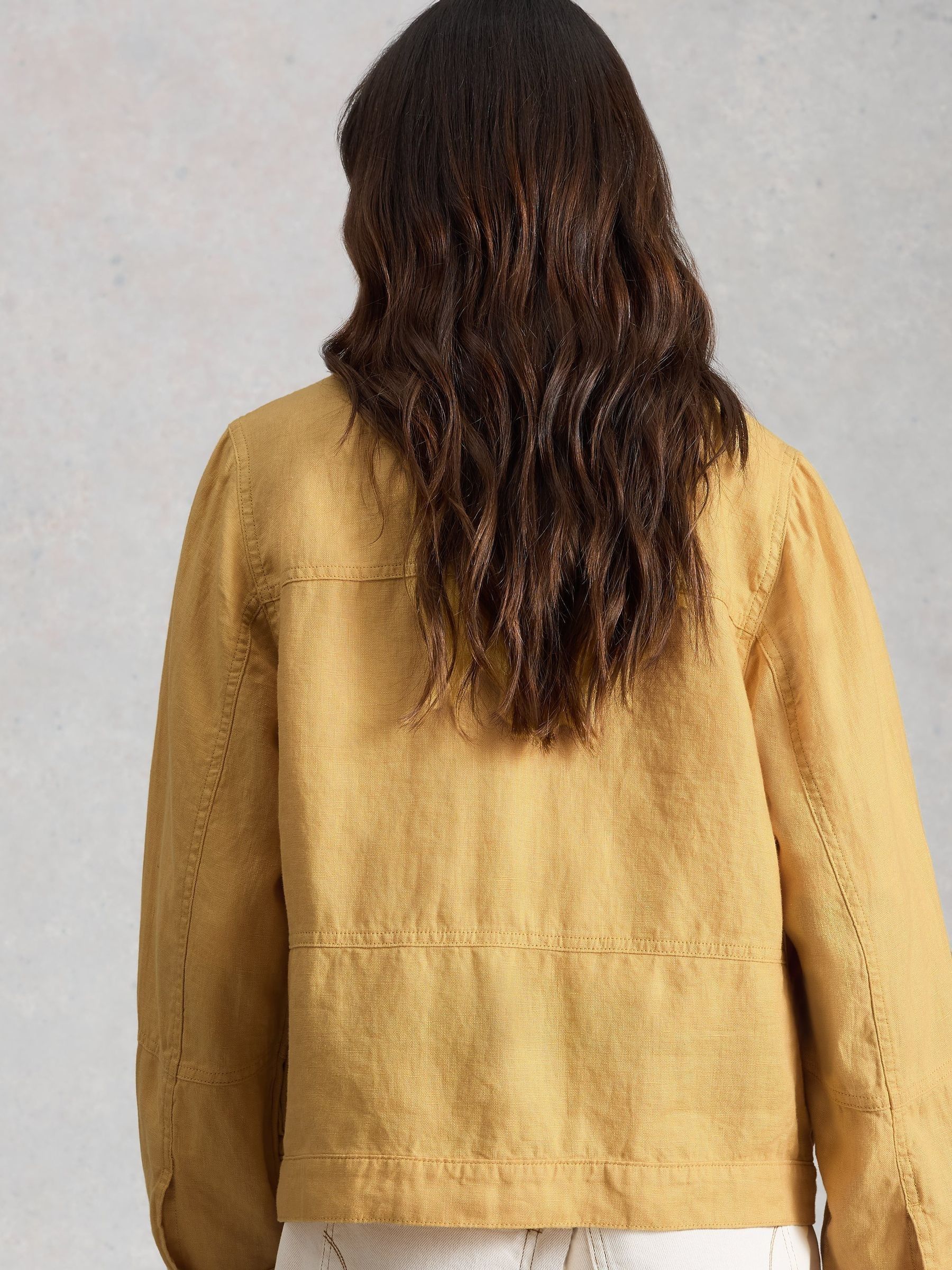 Buy White Stuff Yellow Camille Linen Jacket from Next South Africa