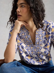 White Stuff Ash Lin Blend Topp - Bilde 1 av 6