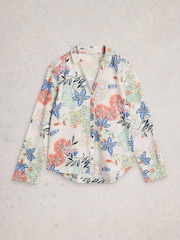 White Stuff White Annie Jersey Shirt - Image 5 of 6