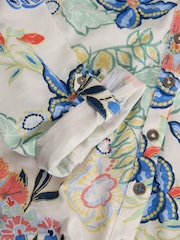 White Stuff White Annie Jersey Shirt - Image 6 of 6