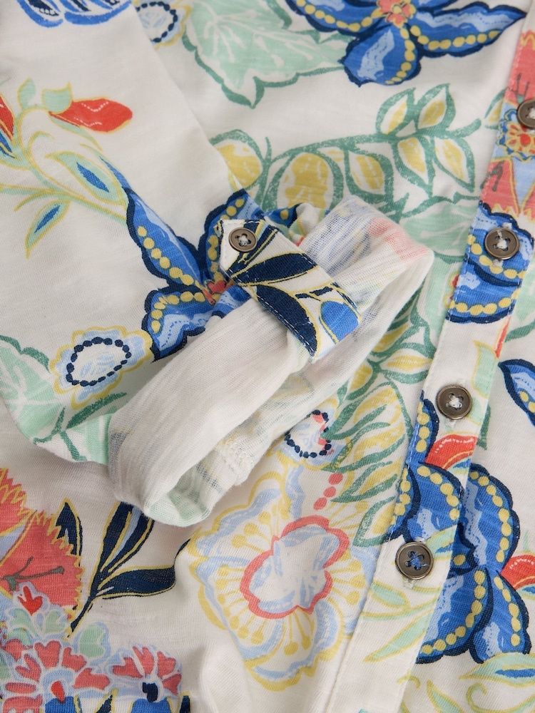 White Stuff White Annie Jersey Shirt - Image 6 of 6 White Stuff White Annie Jersey Shirt - Image 6 of 6