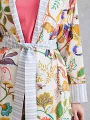 White Stuff White Nina Lightweight Robe - Image 4 of 6