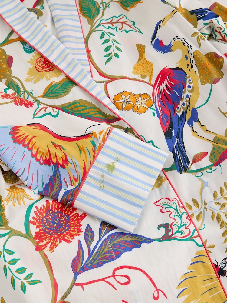 White Stuff White Nina Lightweight Robe - Image 6 of 6